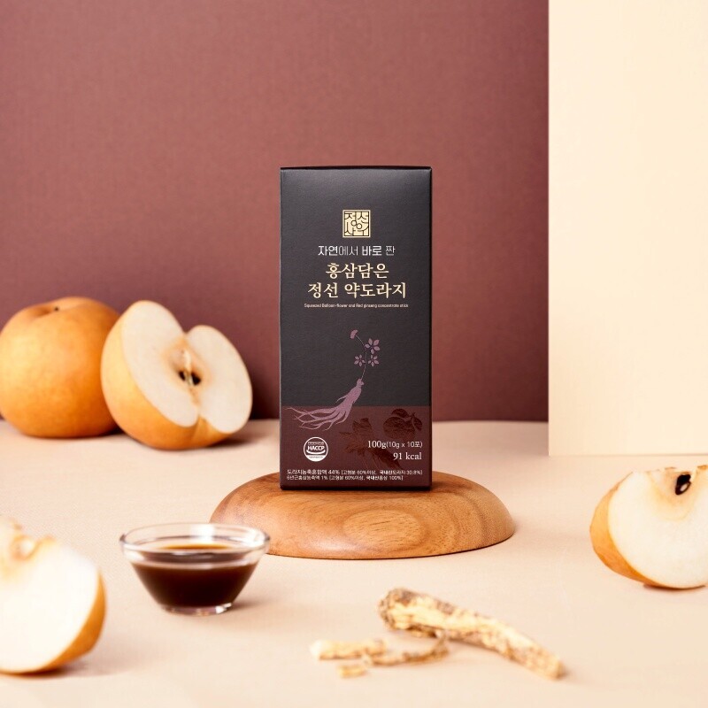 정선아라리한과농원,정선사위 홍삼담은 정선약도라지 30개입 (300g)