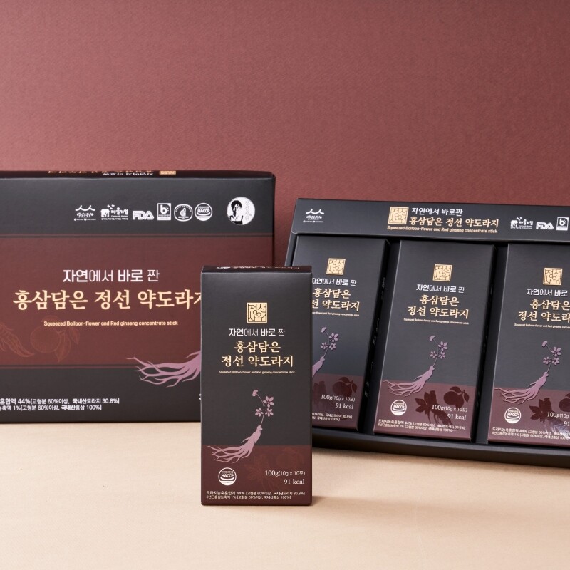 정선아라리한과농원,정선사위 홍삼담은 정선약도라지 30개입 (300g)
