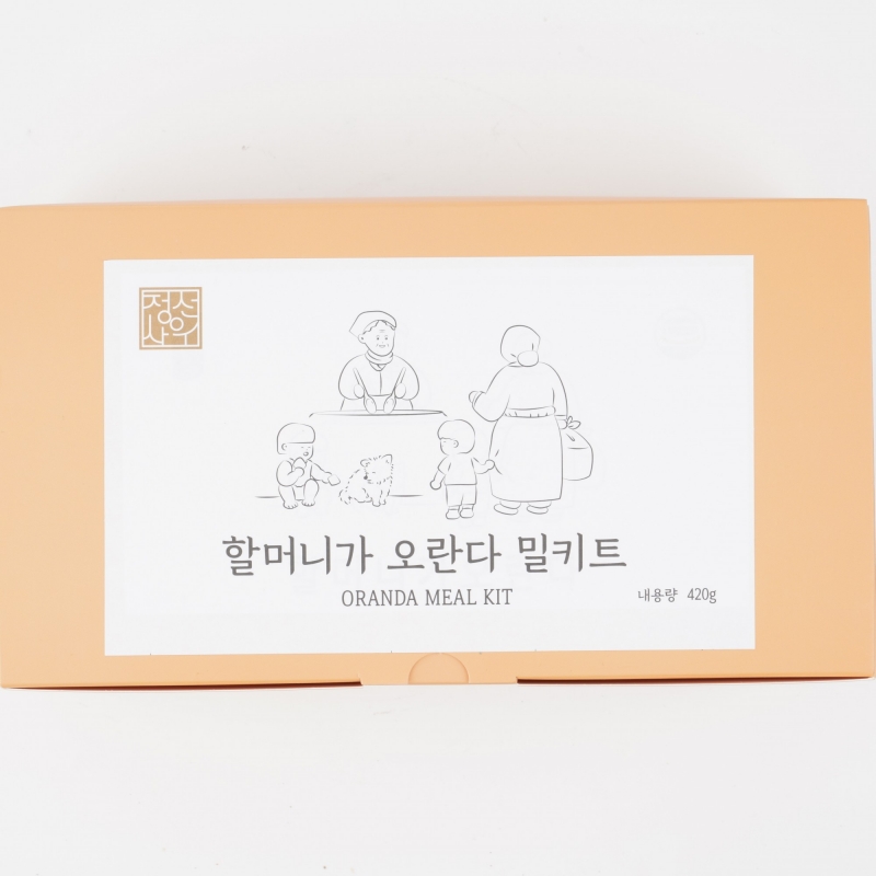 정선아라리한과농원,정선사위 부드럽고 촉촉한 오란다 밀키트 만들기 420g