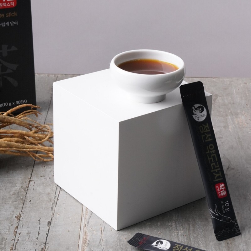 정선아라리한과농원,정선사위 도라지스틱300g 약도라지청 착즙원액 발효 30개입