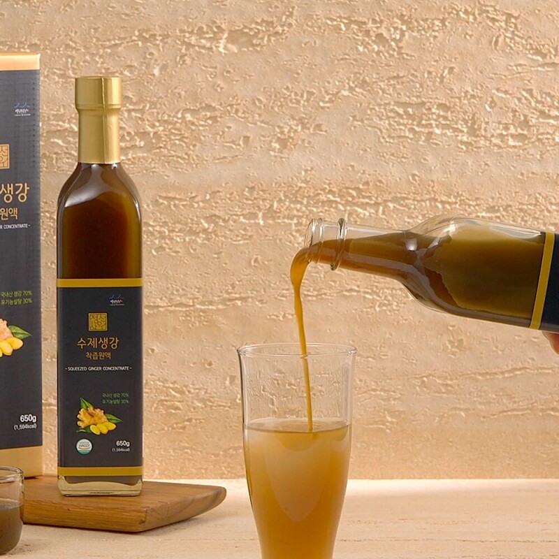 정선아라리한과농원,정선사위 국산 생강착즙원액 650g 생강청